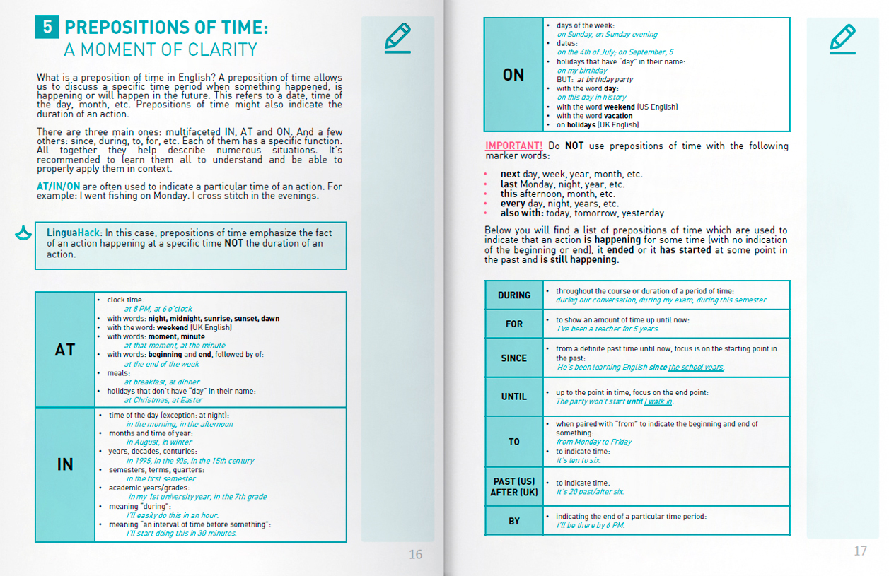 Grammar handbook preview page
